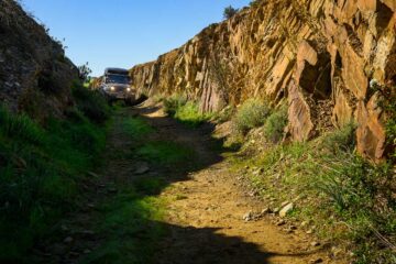 Pendant la balade 4x4 dans l'Alentejo