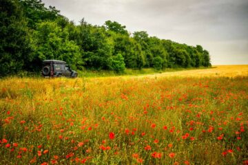 Randonnée 4x4 entre Chartres et la vallée de la Loire.