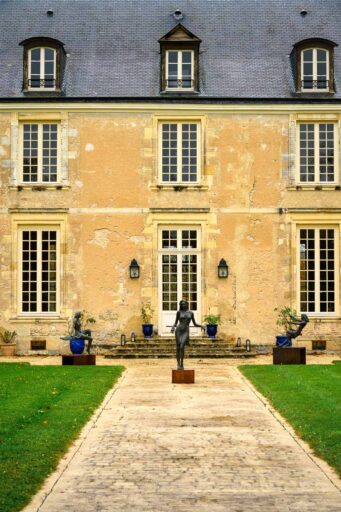 Ch&acirc;teau vu pendant la randonn&eacute;e 4x4 dans le Loir-et-Cher