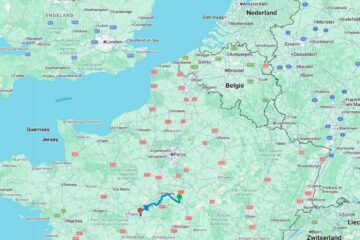 Situation du roadbook 4x4 dans le Val de Loire et la Sologne