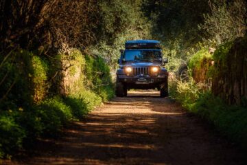 Belle piste lors de notre voyage 4x4 en Portugal