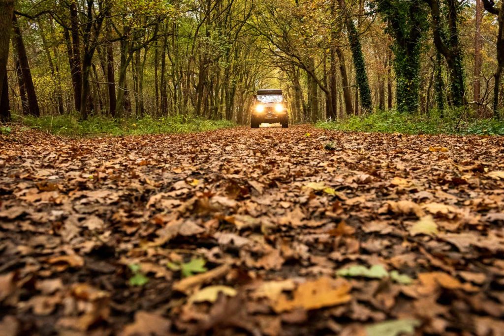 Off-road rijden in Ravels bos mag alleen op enkele boswegen