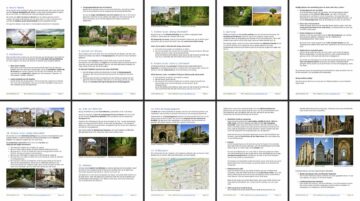 Voorbeeld infogids bij 4wd vakantie reis tussen Chartres en Loire in Frankrijk