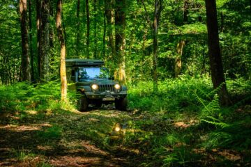 4×4 rijden in het departement Eure-et-Loir in Frankrijk