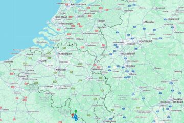 Situatieplan 4×4 roadbook Bouillon-Sedan