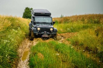Leuk stukje tijdens het 4×4 roadbook rond Chartres in Eure-et-Loir