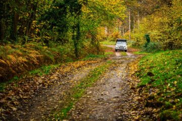 Onderweg op ons 4x4 roadbook in de Loirevallei
