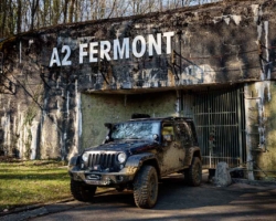 Ouvrage de Fermont, tijdens het rijden van dit 4&times;4 roadbook