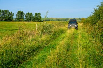Tijdens de 4×4 route door Ardennes, tussen Mouzon en Sedan