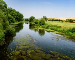 Zicht op de Maas tijdens de 4×4 route, departement Meuse Zicht op de Maas tijdens de 4×4 route, departement Meuse