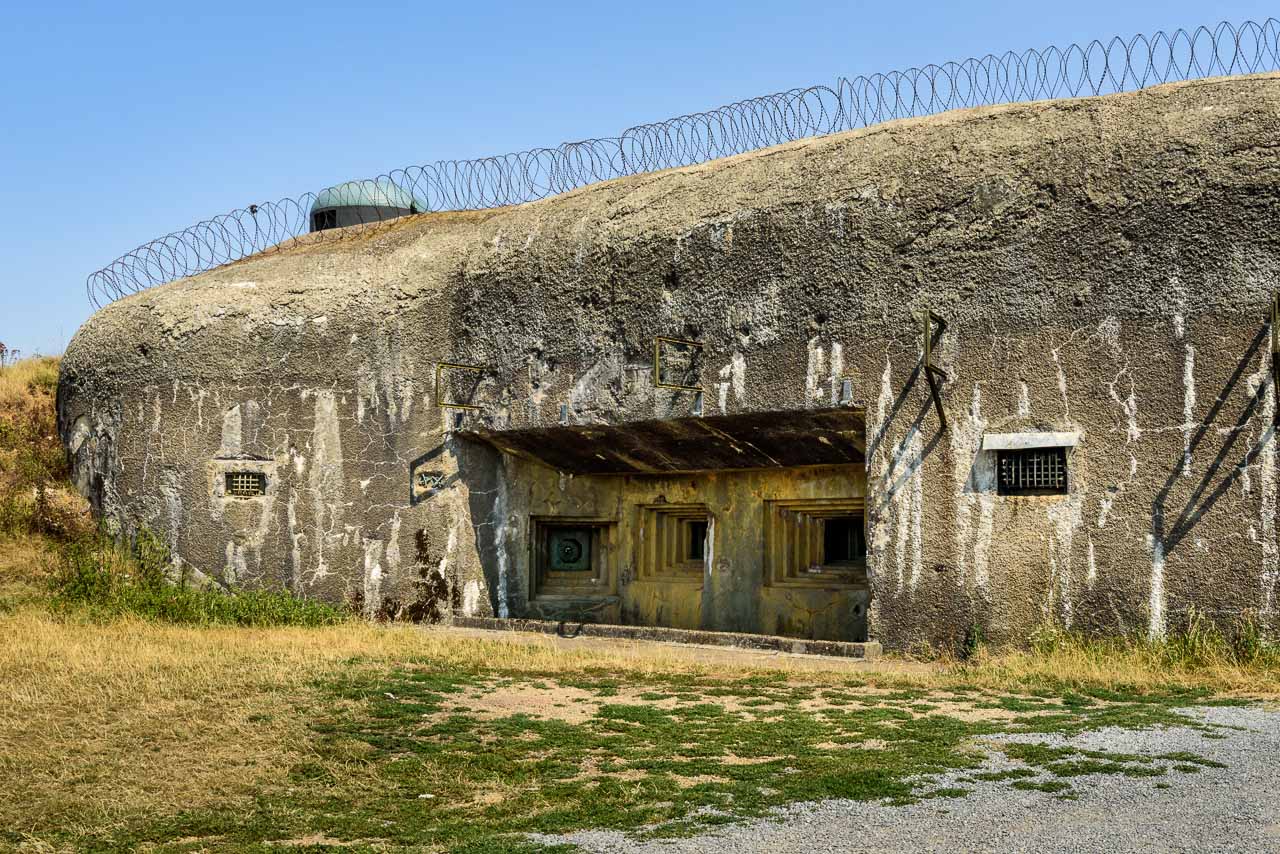 Bunker tijdens de 4×4 route en rit, regio Longwy