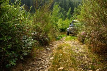 4×4 terrein rijden in departement Ardennes, rond Mouzon