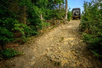 4×4 terrein rijden tussen Bouillon en Sedan in de Franse Ardennen