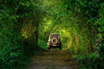 Tijdens de 4x4 tocht van Sedan naar Bohan in de Ardennen Tijdens de 4x4 tocht van Sedan naar Bohan in de Ardennen