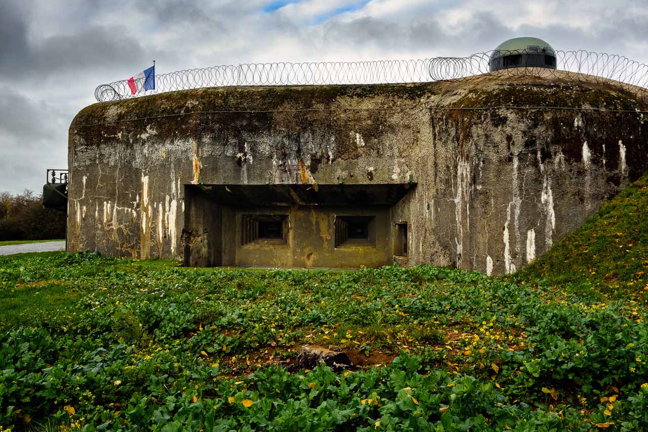 1 van de vele bunkers tijdens deze 4×4 vakantie in Noord-Frankrijk