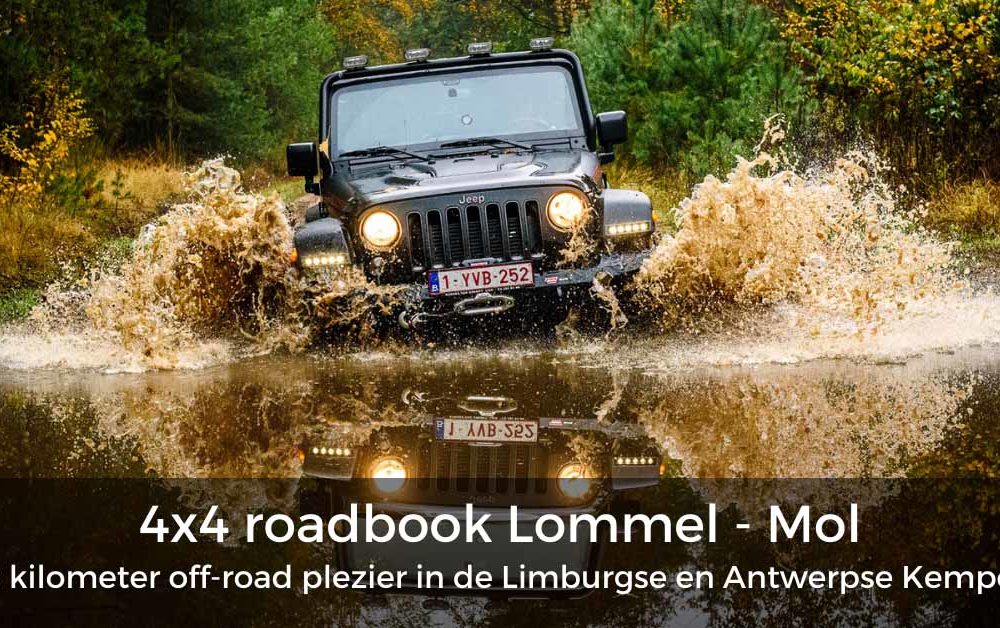 4x4 roadbook Kempen Lommel Mol