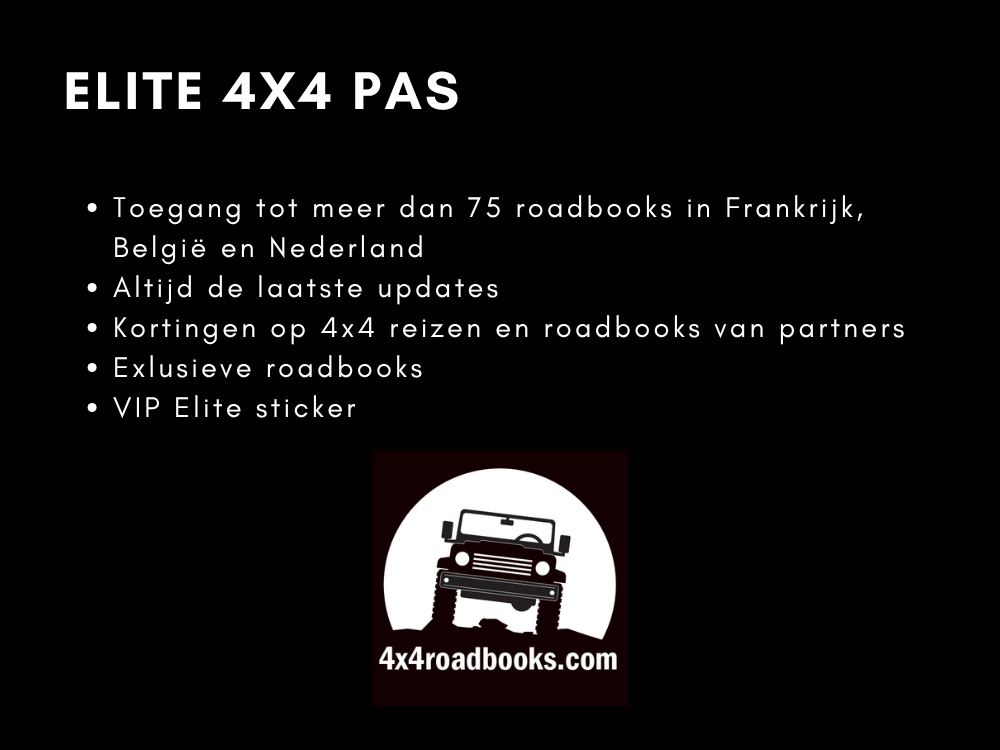 Elite 4x4 Toegangspas