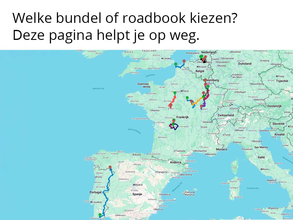 Kaart met al onze 4x4 vakanties