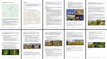 Voorbeeld infogids bij dit greenlane adventure tussen Chartres en Loire