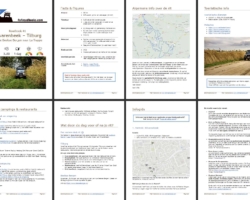 Voorbeeld infogids bij het off-road rijden in Noord-Brabant, Nederland