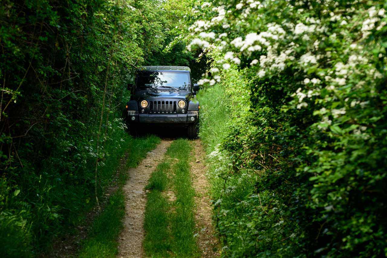 Jeep rijden in de streek van de Opaalkust in Frankrijk