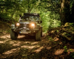 Mooie off-road route vlakbij Luxemburg en Belgi&euml;