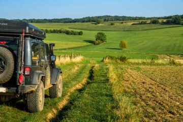 Genieten tijdens de offroad rit in de Ardennen, bij Bohan Genieten tijdens de offroad rit in de Ardennen, bij Bohan