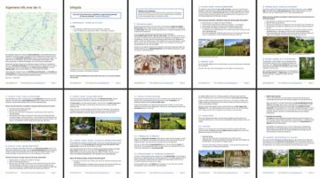 Voorbeeld infogids bij overlanding vakantie tussen Chartres en Loire in Frankrijk